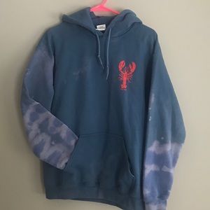 tie dye maine hoodie